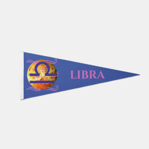 Libra Pennant Flag
