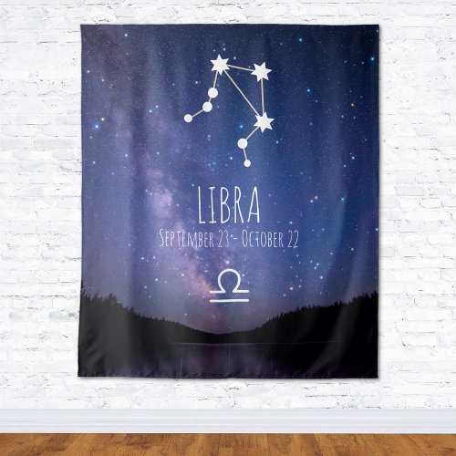 Libra  Personalized Astrology Tapestry