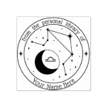 Libra Personalized Zodiac Book Stamp