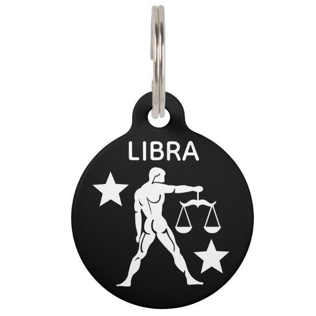 Libra Pet ID Tag (Front)