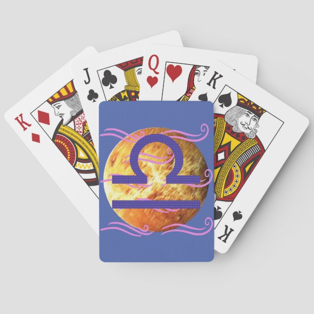 Libra Poker Cards (Back)