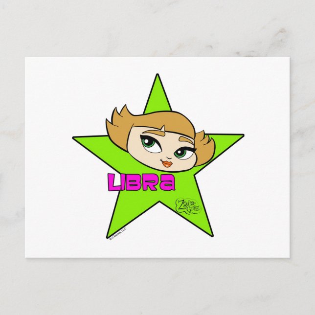 Libra Postcard (Front)
