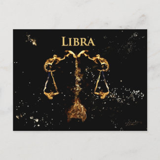 Libra - Postcard
