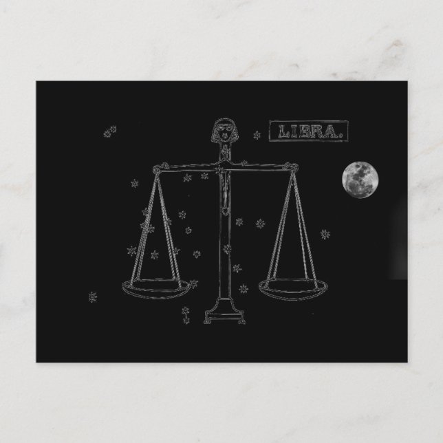 Libra Postcard (Front)