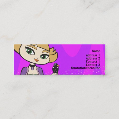 Libra Profile Card Business Card