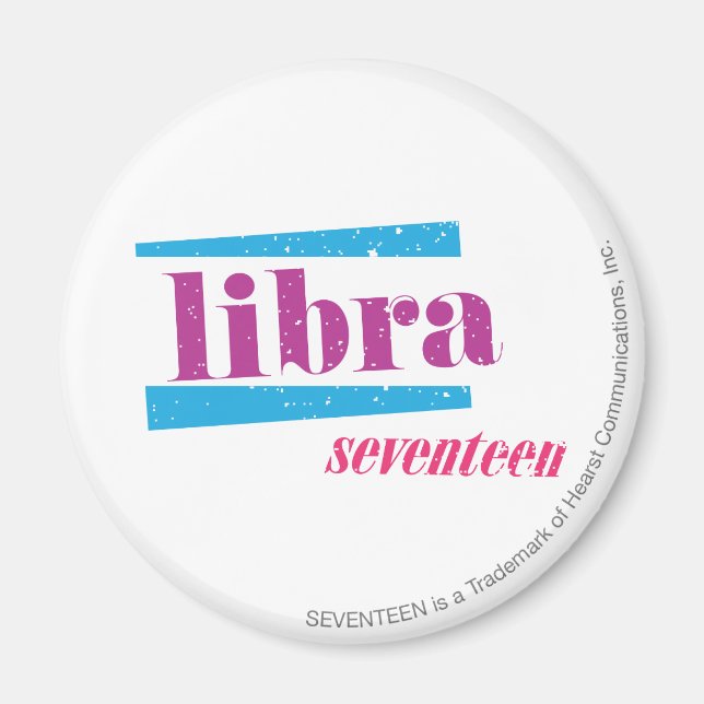 Libra Purple Magnet (Front)