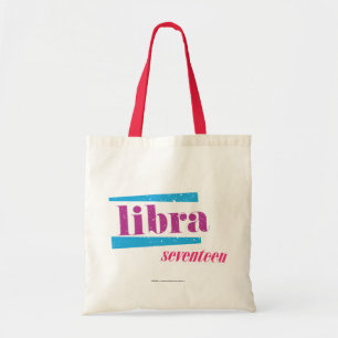 Libra Purple Tote Bag