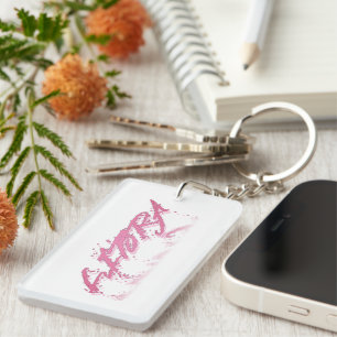 Libra Reflection Keychain