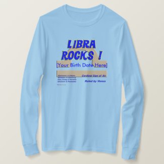 Libra Rocks ! T-Shirt
