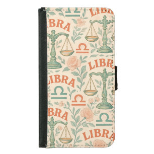 Libra Samsung Galaxy S5 Wallet Case