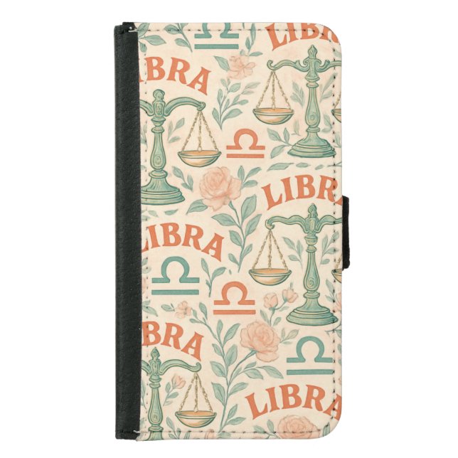 Libra Samsung Galaxy Wallet Case (Front)