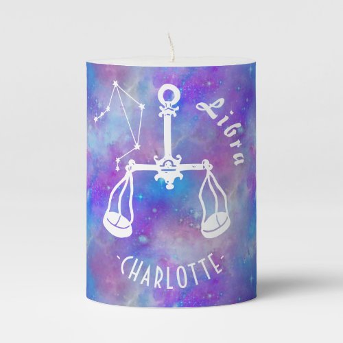 Libra Scales Constellation Stars Name Birthday Pillar Candle