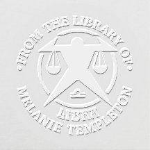 Libra Scales Zodiac Sign “From the library of”