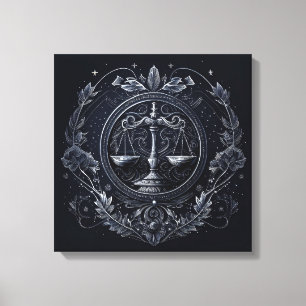 Libra—September 23-October 22  Canvas Print