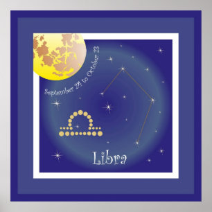 Libra September 24 to October 23 Poster