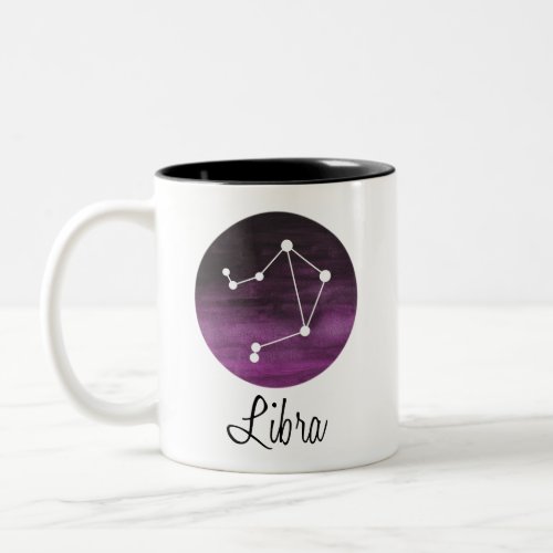 Libra Sign Constellation Zodiac Two_Tone Coffee Mug