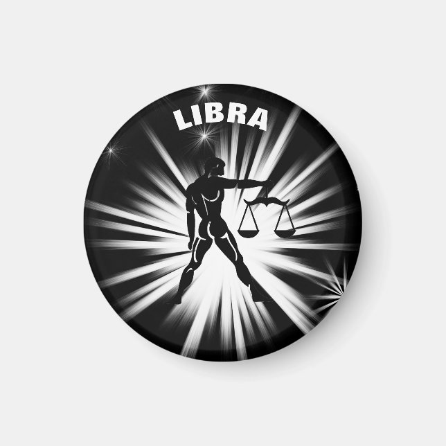 Libra sign magnet (Front)