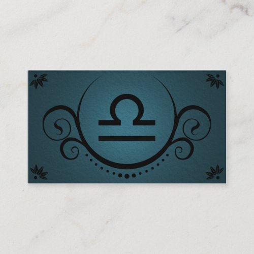 libra sophistications business card templates