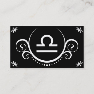 libra sophistications business card