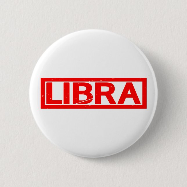 Libra Stamp Button (Front)