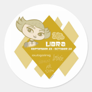 Libra Stickers