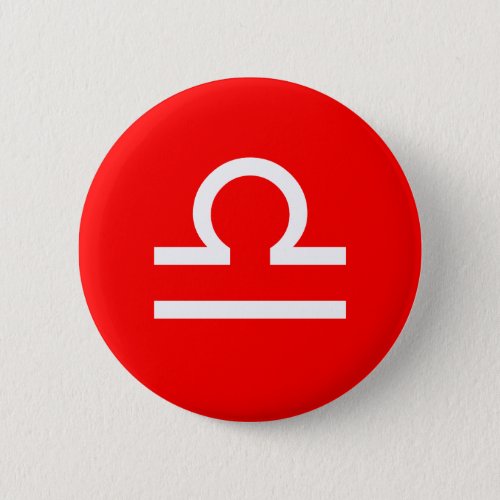 Libra Symbol Button