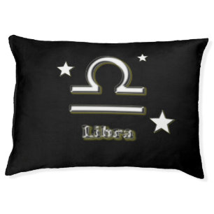 Libra symbol pet bed