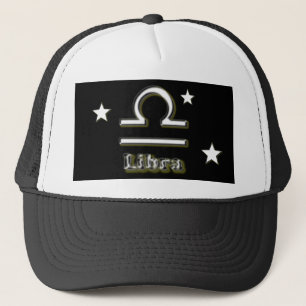 Libra symbol trucker hat