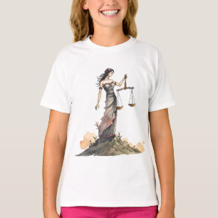 Libra – The Watercolor Goddess T-Shirt