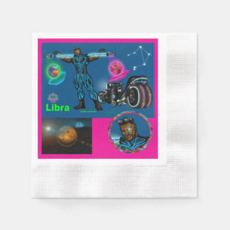 Libra Theme birthday party favor Table Napkins. Napkins