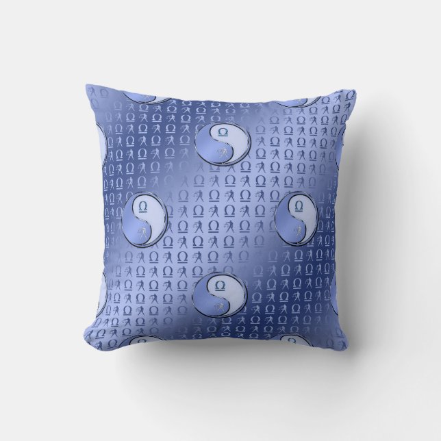 Libra Throw Pillow (Front)