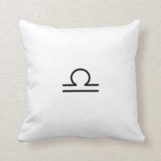 Libra Throw Pillow