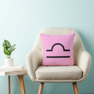Libra Throw Pillow