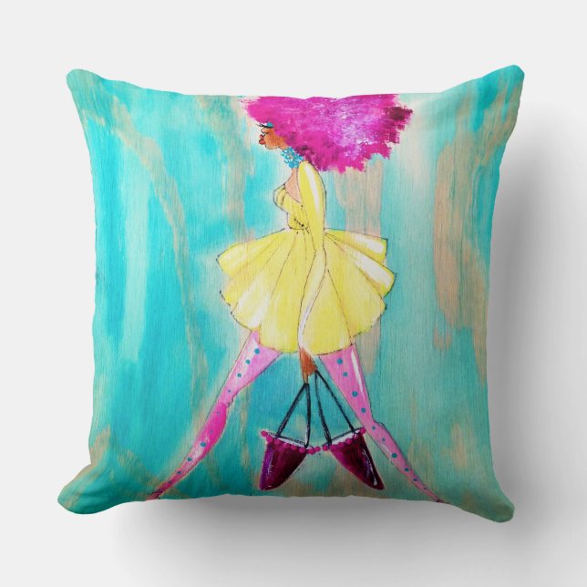 LIBRA Throw Pillow 20" x 20" (Front)