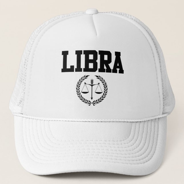 Libra Trucker Hat (Front)