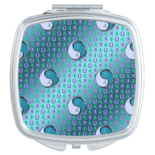 Libra & Water Dog Compact Mirror