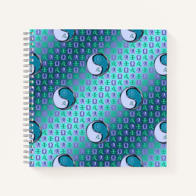 Libra & Water Dog Notebook (Front)