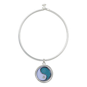 Libra & Water Dragon Bangle Bracelet