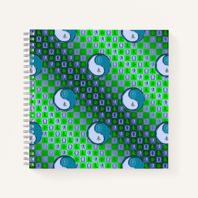 Libra & Water Goat Notebook (Front)
