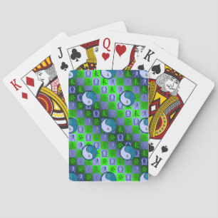 Libra & Water Goat Poker Cards
