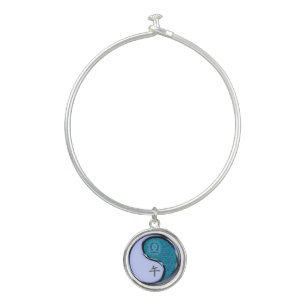 Libra & Water Horse Bangle Bracelet