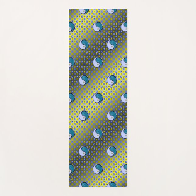 Libra & Water Monkey Yoga Mat (Front)
