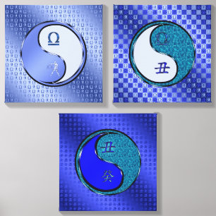 Libra & Water Ox Canvas Photo Tile