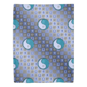 Libra & Water Rabbit Duvet Cover