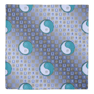 Libra & Water Rabbit Duvet Cover