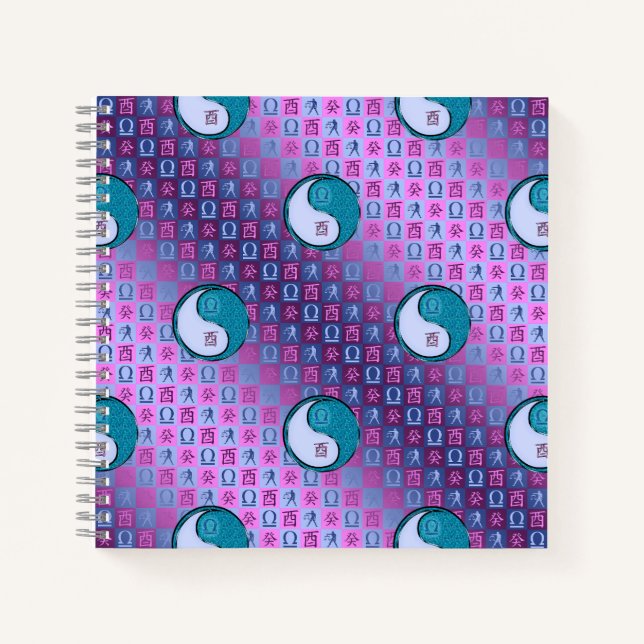 Libra & Water Rooster Notebook (Front)