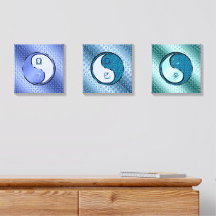 Libra & Water Snake Canvas Photo Tile