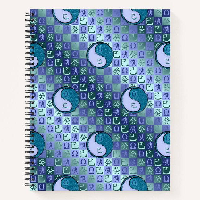Libra & Water Snake Notebook (Front)