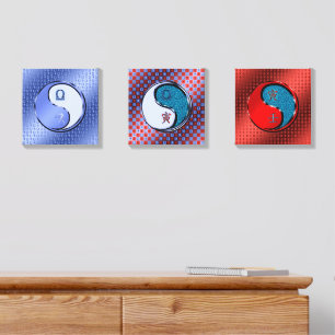 Libra & Water Tiger Canvas Photo Tile