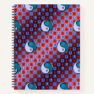 Libra & Water Tiger Spiral Notebook